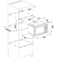 Микроволновая печь Franke FMW 250 CR2 G BK [131.0391.304] - Превью изображения №2 — Интернет-магазин Time-Shop