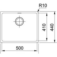 Кухонная мойка Franke Sirius SID 110-50 125.0443.352 (белый) - Превью изображения №2 — Интернет-магазин Time-Shop