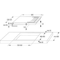 Варочная панель Gorenje GCE691BSC - Превью изображения №4 — Интернет-магазин Time-Shop