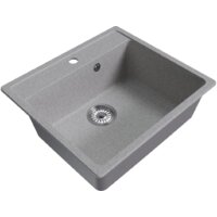 Кухонная мойка Mixline ML-GM15 551916 (серый) - Превью изображения №2 — Интернет-магазин Time-Shop