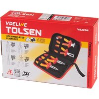 Электромонтажный набор Tolsen TTV83204 (4 предмета) - Превью изображения №5 — Интернет-магазин Time-Shop