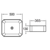 Умывальник SantiLine SL-1013 - Превью изображения №2 — Интернет-магазин Time-Shop
