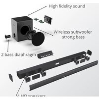 Саундбар AKAI ASB-6WSW - Превью изображения №3 — Интернет-магазин Time-Shop
