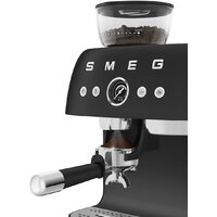 Рожковая кофеварка Smeg EGF03BLMEU - Превью изображения №8 — Интернет-магазин Time-Shop