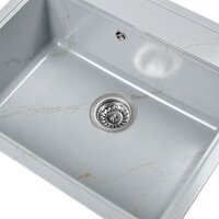 Кухонная мойка Wisent WA12-15 (с сифоном GER013) - Превью изображения №2 — Интернет-магазин Time-Shop