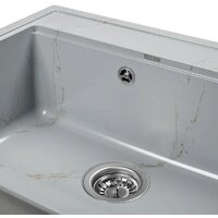 Кухонная мойка Wisent WA12-15 (с сифоном GER013) - Превью изображения №3 — Интернет-магазин Time-Shop