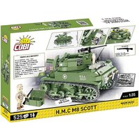 Конструктор Cobi Historical Collection WWII H.M.C. M8 Scott - Превью изображения №11 — Интернет-магазин Time-Shop