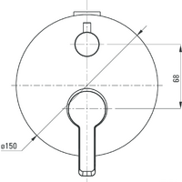Смеситель Deante Arnika BQA 044P - Превью изображения №3 — Интернет-магазин Time-Shop