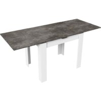 Кухонный стол Трия Промо тип 3 (белый/ателье темный) - Превью изображения №2 — Интернет-магазин Time-Shop