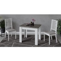 Кухонный стол Трия Промо тип 3 (белый/ателье темный) - Превью изображения №3 — Интернет-магазин Time-Shop