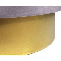 Пуфик Sheffilton SHT-B8 (ледяная лаванда/золото) - Превью изображения №3 — Интернет-магазин Time-Shop