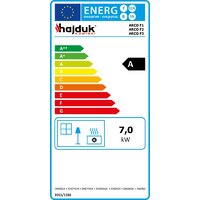 Свободностоящая печь-камин Hajduk Arco F3 - Превью изображения №2 — Интернет-магазин Time-Shop