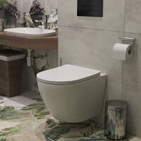 Унитаз подвесной Roxen Antares One Rimless 6 в 1 StounFix Dual Fresh 577729 (кнопка: черный матовый) - Превью изображения №13 — Интернет-магазин Time-Shop