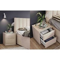 Тумба Мебельград Аризона мягкая (мора бежевый) - Превью изображения №5 — Интернет-магазин Time-Shop