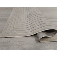 Ковер для жилой комнаты Radjab Carpet Сканди Сизаль Прямоугольник 10936B 12227RK (1.4x2, Krem/Krem) - Превью изображения №3 — Интернет-магазин Time-Shop