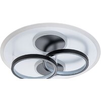 Припотолочная люстра Escada 10235/4LED Round (черный/белый) - Превью изображения №2 — Интернет-магазин Time-Shop