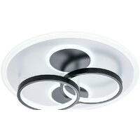 Припотолочная люстра Escada 10235/4LED Round (черный/белый) - Превью изображения №3 — Интернет-магазин Time-Shop