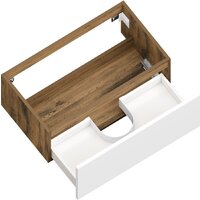  ЗОВ Тумба с умывальником Кито 60 K60LA0MWM-OL60 (аттик/белый матовый) - Превью изображения №3 — Интернет-магазин Time-Shop