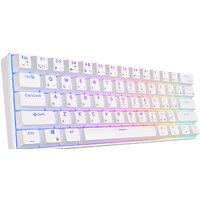 Клавиатура Royal Kludge RK61 RGB (белый, RK Red) - Превью изображения №4 — Интернет-магазин Time-Shop