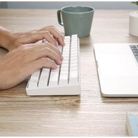 Клавиатура Royal Kludge RK61 RGB (белый, RK Red) - Превью изображения №5 — Интернет-магазин Time-Shop