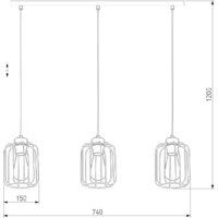 Подвесная люстра TK Lighting Galaxy New 4716 - Превью изображения №4 — Интернет-магазин Time-Shop