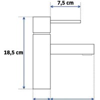 Смеситель Rea Tess REA-B8865 (золотой) - Превью изображения №4 — Интернет-магазин Time-Shop