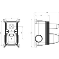 Душевая система  Milacio Ultra 150 MCU.150.MB - Превью изображения №16 — Интернет-магазин Time-Shop