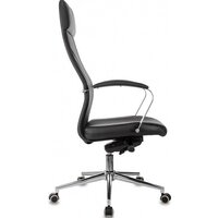 Офисное кресло Бюрократ CH-610SL-Lux (черный, экокожа) - Превью изображения №4 — Интернет-магазин Time-Shop