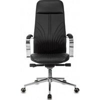 Офисное кресло Бюрократ CH-610SL-Lux (черный, экокожа) - Превью изображения №2 — Интернет-магазин Time-Shop