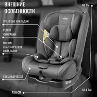 Детское автокресло Nino Comfort ZY02A (черный) - Превью изображения №17 — Интернет-магазин Time-Shop