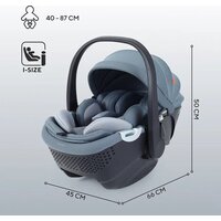 Детское автокресло Rant Aster Zero AY378 (графитовый) - Превью изображения №4 — Интернет-магазин Time-Shop