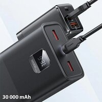 Внешний аккумулятор Usams CD185 PB68 30000mAh (черный) - Превью изображения №5 — Интернет-магазин Time-Shop