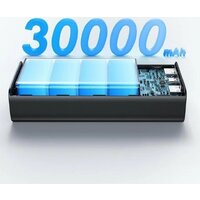 Внешний аккумулятор Usams CD185 PB68 30000mAh (черный) - Превью изображения №7 — Интернет-магазин Time-Shop