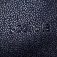 Мужская сумка Poshete 249-C003-BLK (черный) - Превью изображения №5 — Интернет-магазин Time-Shop