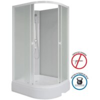 Душевая кабина Niagara Promo P90/70/26L/MT/BK 90x70x195 - Превью изображения №5 — Интернет-магазин Time-Shop