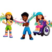 Конструктор LEGO Friends 41751 Скейт-парк - Превью изображения №8 — Интернет-магазин Time-Shop