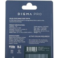 SSD Digma Pro Top P6 1TB DGPST5001TP6T4 - Превью изображения №4 — Интернет-магазин Time-Shop