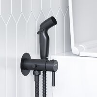 Гигиенический душ Damixa Option 211000300 (черный) - Превью изображения №2 — Интернет-магазин Time-Shop