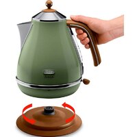 Электрический чайник DeLonghi KBOV 2001.GR - Превью изображения №2 — Интернет-магазин Time-Shop