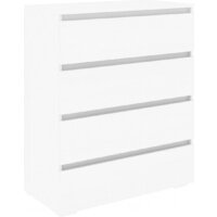 Кортекс-мебель Бари 80 4ш (белый/белый/белый)