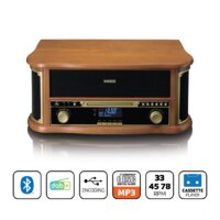 Многофункциональный аудиоцентр Lenco Classic Phono TCD-2571 - Превью изображения №3 — Интернет-магазин Time-Shop
