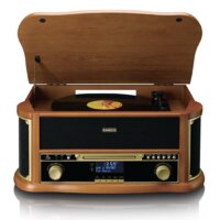 Многофункциональный аудиоцентр Lenco Classic Phono TCD-2571 - Превью изображения №5 — Интернет-магазин Time-Shop