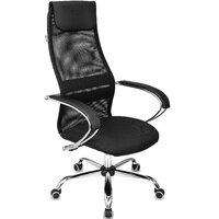 Офисное кресло Бюрократ CH-607SL TW-01 (черный) - Превью изображения №6 — Интернет-магазин Time-Shop