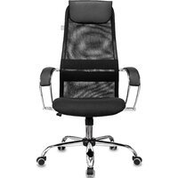 Офисное кресло Бюрократ CH-607SL TW-01 (черный) - Превью изображения №2 — Интернет-магазин Time-Shop