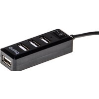 USB-хаб Buro BU-HUB4-0.5L-U2.0 - Превью изображения №2 — Интернет-магазин Time-Shop