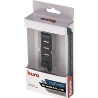 USB-хаб Buro BU-HUB4-0.5L-U2.0 - Превью изображения №4 — Интернет-магазин Time-Shop