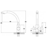 Смеситель G.Lauf GOP18-A093KB - Превью изображения №2 — Интернет-магазин Time-Shop