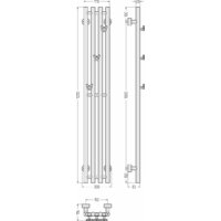Полотенцесушитель Сунержа Кантата Pro 1200x150 30-0446-1215 - Превью изображения №4 — Интернет-магазин Time-Shop