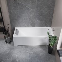 Ванна Lauter Estelle 140 21206040 (с ножками, серым подголовником) - Превью изображения №20 — Интернет-магазин Time-Shop