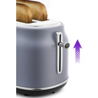 Тостер Kitfort KT-2038-3 (серый) - Превью изображения №4 — Интернет-магазин Time-Shop